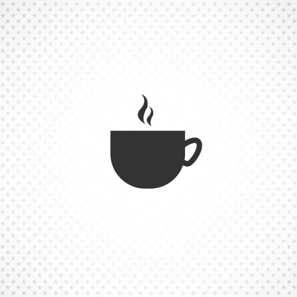 Coffee cup vector icon for mobile concept and web apps design — Stock Vector