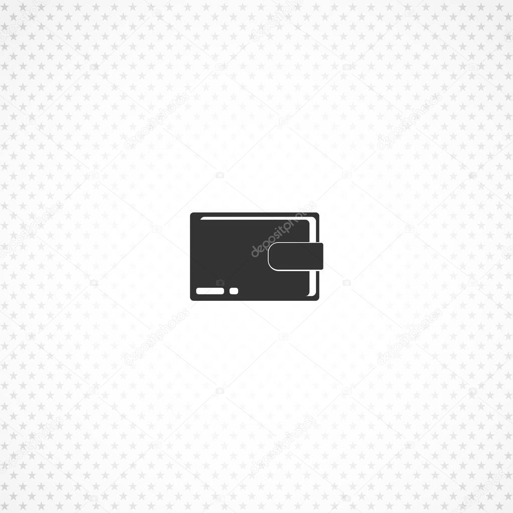 wallet icon for mobile concept and web apps design