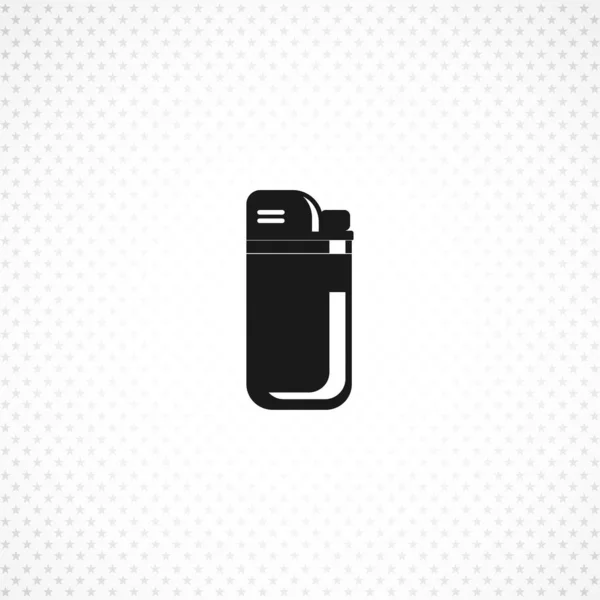 Aansteker voor rookvector icoon voor mobiel concept en webapps ontwerp — Stockvector