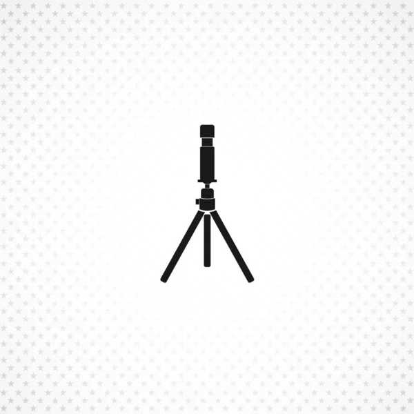 Mobil konsept ve web uygulamaları tasarımı için kamera tripod vektör simgesi — Stok Vektör