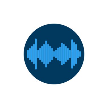 Müzik dengeleyicisi, gölgeli renkli düz simge. müzik yassı simgesi