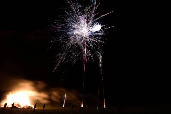 Fuochi artificiali — Foto Stock