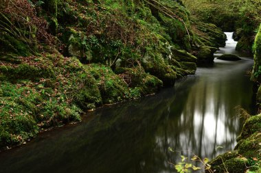 Watersmeet 'de uzun bir havuz