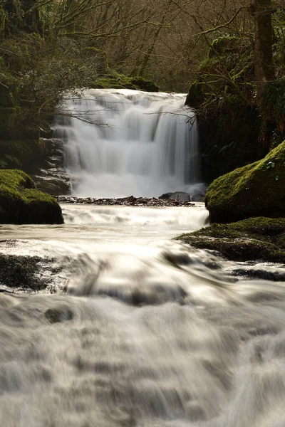 Reunião de água em Devon — Fotografia de Stock
