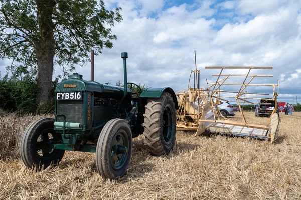 Agricultura de ayer 2019 en Haselbury Plucknett — Foto de Stock