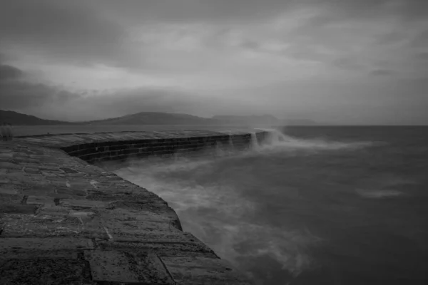 Muelle de Lyme Regis — Foto de Stock