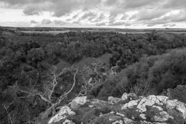 Cheddar gorge — Stockfoto
