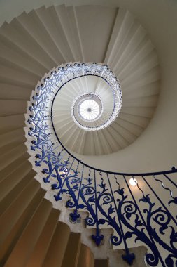 Greenwich 'teki lale merdivenleri.