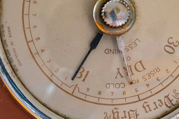 Antikes Barometer — Stockfoto