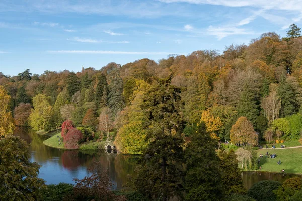 Stourhead casa e jardins — Fotografia de Stock