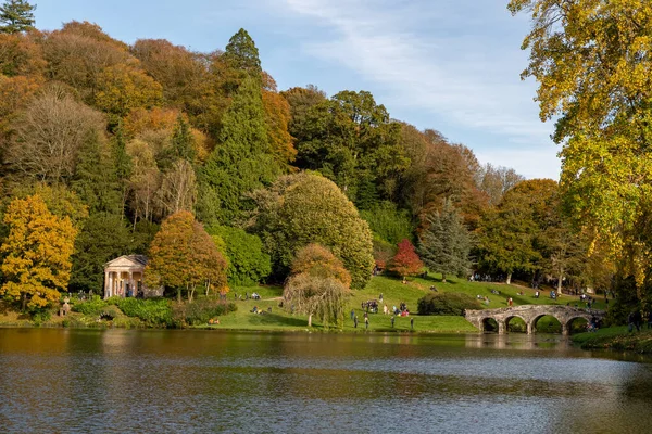 Stourhead casa e jardins — Fotografia de Stock