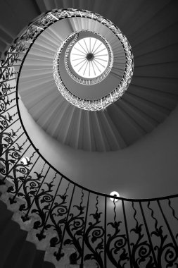 Greenwich 'teki lale merdivenleri.