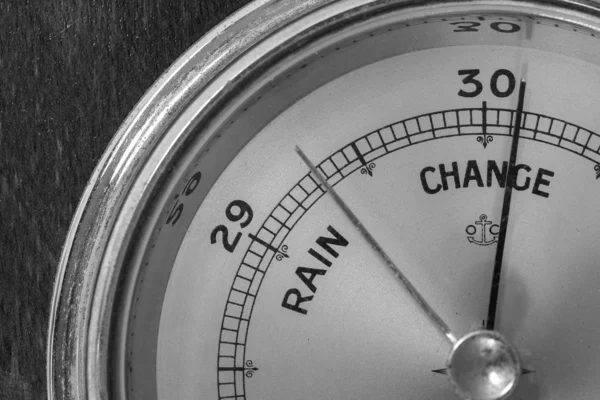 Античный барометр — стоковое фото