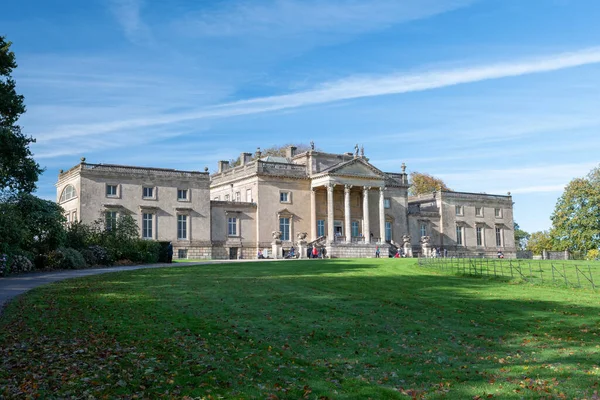 Stourhead House Στο Wiltshire Ηνωμένο Βασίλειο Οκτωβρίου 2019 Άποψη Του — Φωτογραφία Αρχείου