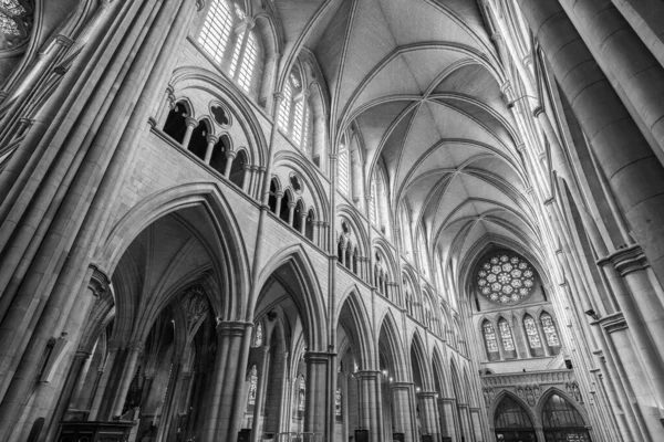 Vista Para Interior Catedral Truro Cornualha — Fotografia de Stock