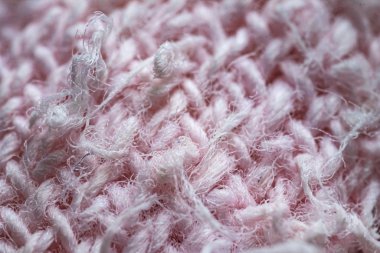 Güzel mavi arka plan. Makro havlu atışı.