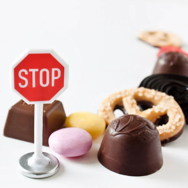 Dieta y dulces —  Fotos de Stock