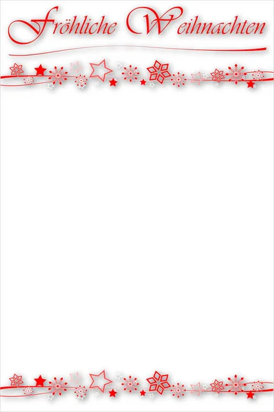 以星星为框架的圣诞背景 — 图库照片