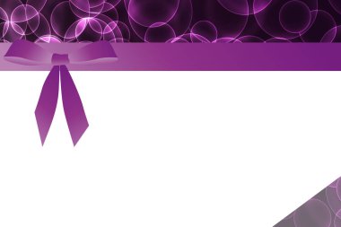 Kurdeleli Alman Noel veya doğum günü kuponu