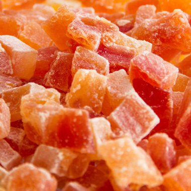 şekerlenmiş papaya