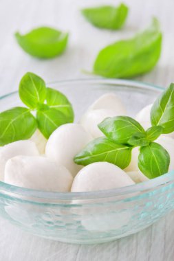 mozzarella ve fesleğen