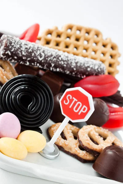 Kost och sötsaker — Stockfoto