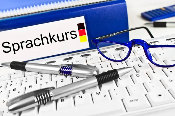 Sprachkurs - sprachkurs - deutsch — Stockfoto