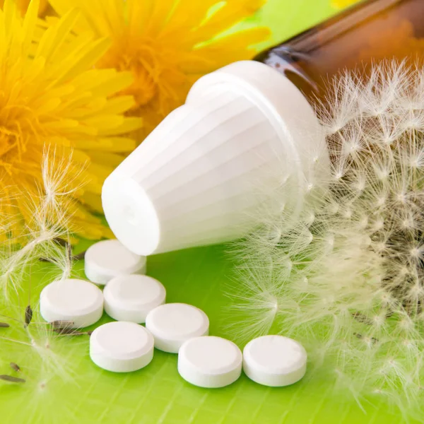 Homeopatia - alergia — Zdjęcie stockowe