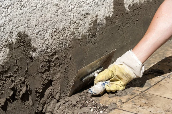 Builder - Handcraft working — Stock Photo, Image