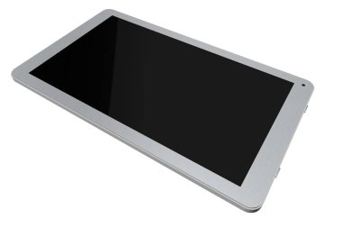 3d Resim Tableti Pc beyaz arkaplanda izole edildi