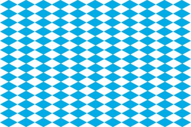 Elmas desenli Bavyera beyaz arkaplan