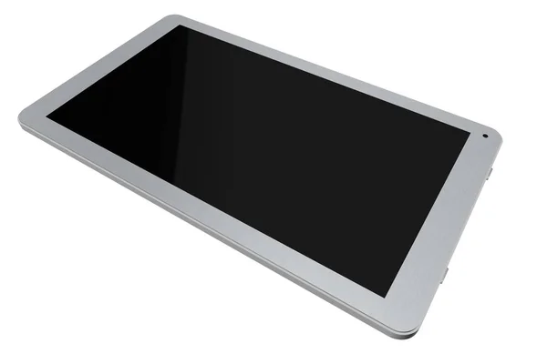 3d Illustration Tablet PC diisolasi pada latar belakang putih — Stok Foto