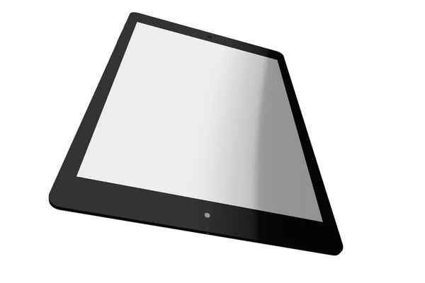 3d Illustration Tablet PC isolated on white background — Stock Photo, Image