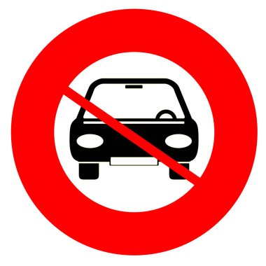 Beyaz arkaplanda yol trafiği kavramını kabul et