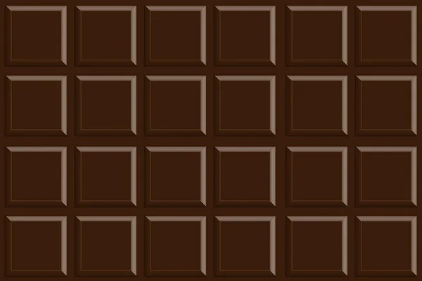 Choklad bar på vit bakgrund — Stockfoto