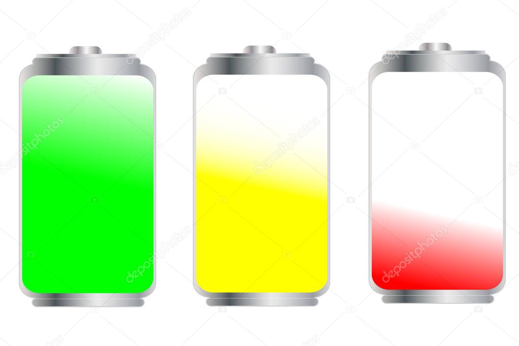 Batteries Battery isolated on white