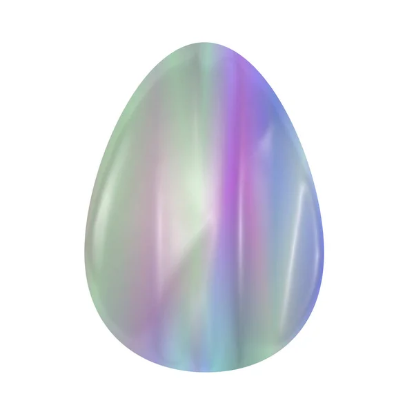 Pellicola ottica color uova di Pasqua isolata su bianco — Foto Stock