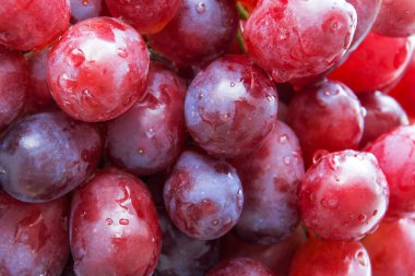 Arkaplan olarak Kırmızı Üzümler