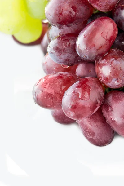 Piros szőlő mint háttér — Stock Fotó