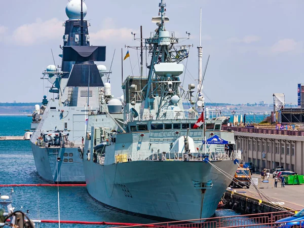 Odesa Oekraïne Juli05 2019 Nato Sea Breeze 2019 Het Canadese — Stockfoto