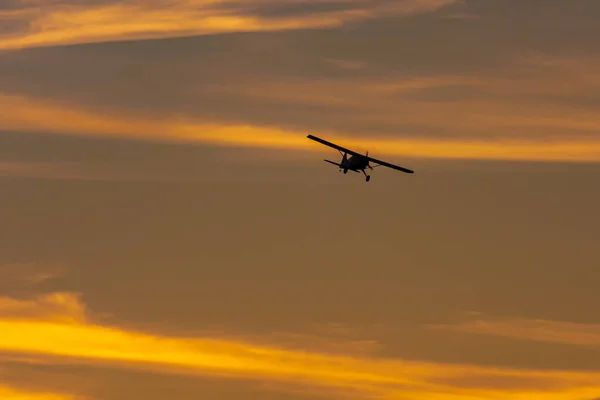 Aeroklub Lubelski Radawiec Poland 2018 Plane Model Sky — 스톡 사진