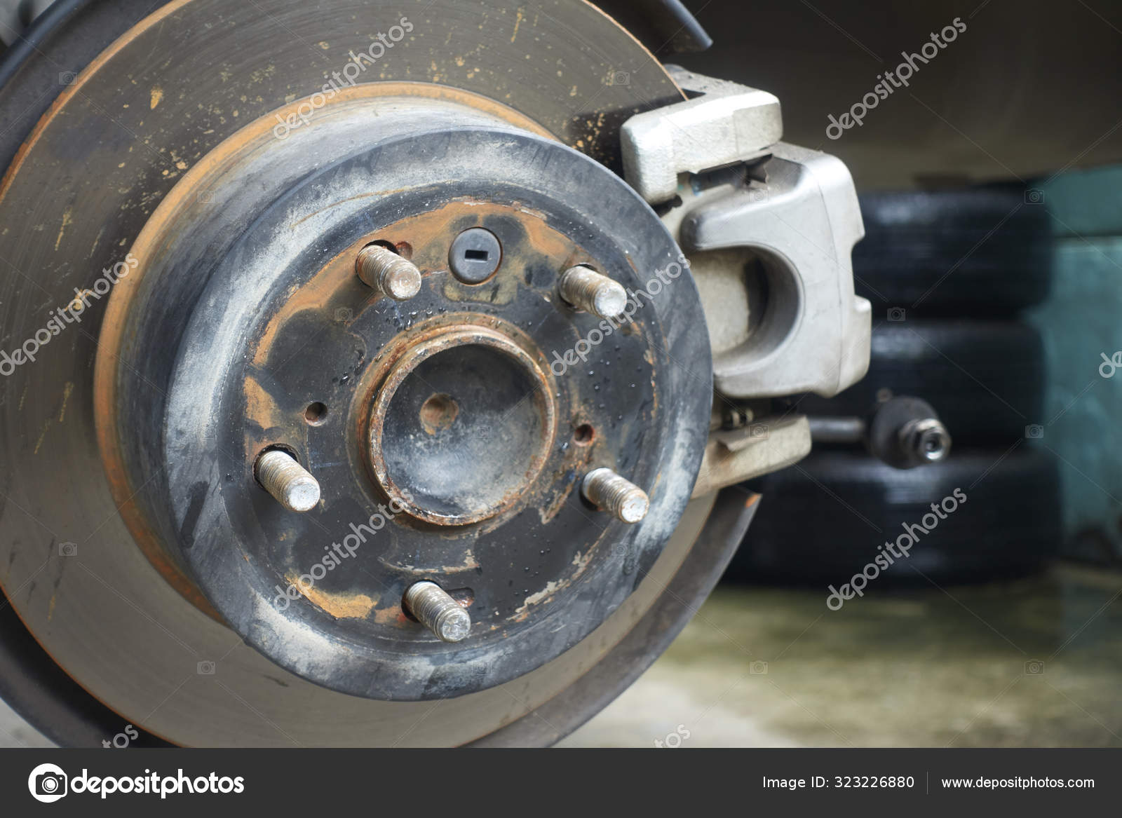 車ブレーキ パッド ストック写真 C Jeffy1139