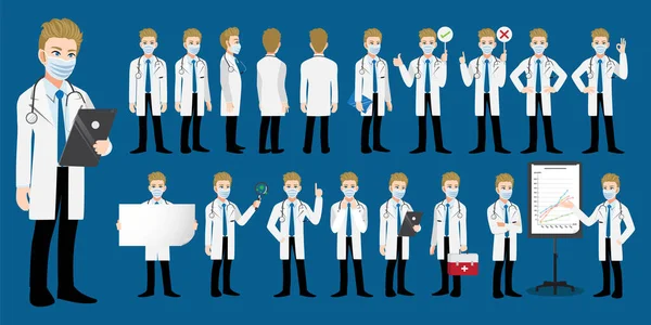 Grupo De Equipa Médica Dos Desenhos Animados (dentista, Doutores E Pessoal  Médico Ilustração do Vetor - Ilustração de especialista, ambulância:  83412619