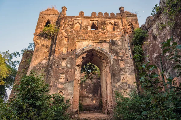 Antigua Fortaleza Palamu Dinastía Chero Betla Bajo Ruinas Esta Fortaleza —  Fotos de Stock