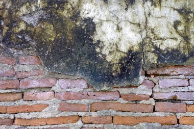 eski tuğla duvar arkaplanı.