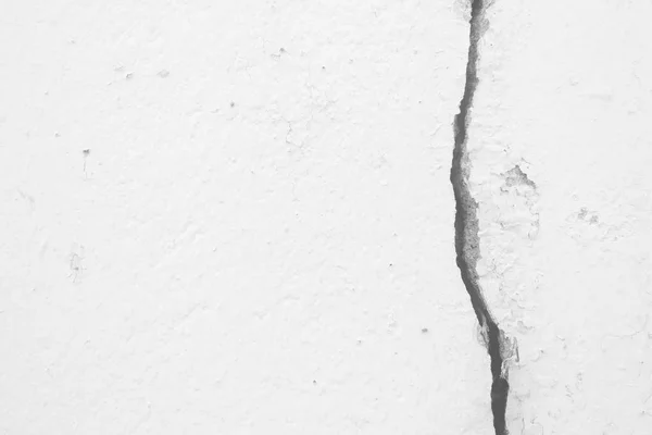 Beyaz Çatlamak Çimento Duvar Arka Plan — Stok fotoğraf