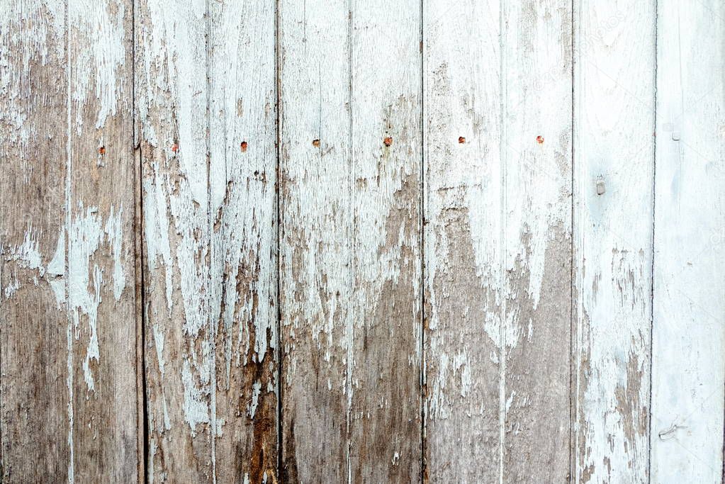 Old Grunge Wood Wall Background.