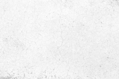Beyaz Çatlak Duvar Dokusu Arkaplanı.