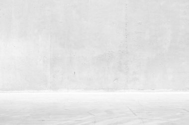 Beyaz Beton Odası Arka planı.