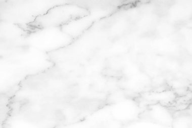 Beyaz Mermer Duvar Dokusu Arkaplanı.